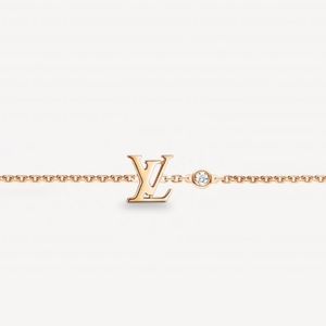 IDYLLE BLOSSOM LV BRACELET, PINK GOLD AND DIAMOND